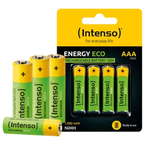 (Intenso) Baterija punjiva AAA / HR03, 1000 mAh, blister 4 kom - AAA / HR03/1000 - Img 2