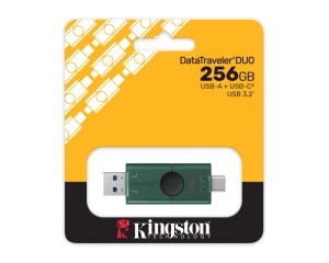 KINGSTON 256GB DataTraveler Duo Gen2 3.2/USB flash DTDEG2/256GB crni
