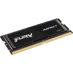 Kingston DDR5 16GB SO-DIMM 5600MT/s [FURY IMPACT], Non-ECC Unbuffered, CL40 1.1V, 262-pin 1Rx8 KF556S40IB-16 *