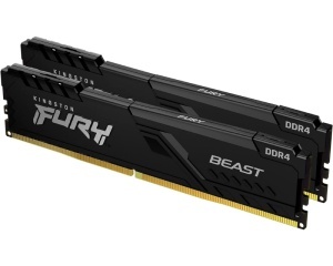 KINGSTON DIMM DDR4 32GB (2x16GB kit) 3600MT/s KF436C18BBK2/32 Fury Beast Black * - Img 2