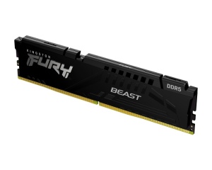 KINGSTON DIMM DDR5 32GB 5200MT/s KF552C40BB-32 Fury Beast Black XMP * - Img 2