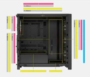 Kuciste Corsair FRAME 4000D LCD RS ARGB Premium Mid-tower, CC-9011326-WW - Img 8