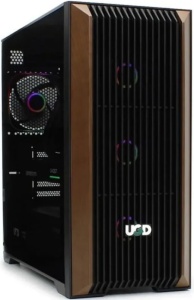 Kuciste UGD COOPER37, ATX, providna stranica, ugradjena 4xRGB kulera, Crno/braon,Midi Tower - Img 5