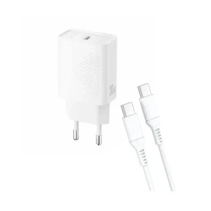 Kućni punjač XO L160 fast 20W Type C + kabal USB-C