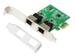 LAN MK E-Green PCI-E 2xRJ45 10/100/1000 Mbp/s - Img 2