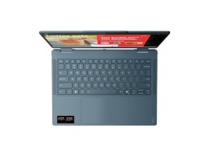 Laptop LENOVO Yoga 7 2in1 14AKP10 DOS/14" WQUX OLED Touch/Ryzen AI 7-350/32GB/1TB/BKLT SRB/smaragd - Img 4