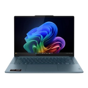 Laptop Lenovo Yoga Pro 7 14AKP10 14.5 3K OLED/Ryzen AI 7 350/32GB/NVMe 1TB/Tidal Teal/83KG000JYA - Img 1