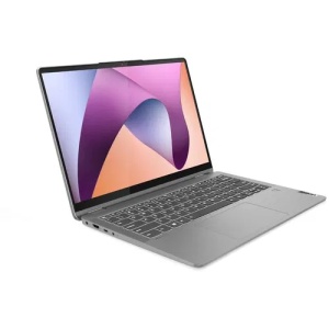 Lenovo IdeaPad Flex 5 14ABR8 (Arctic Grey) 6-Core Ryzen 5 5625U 2.3-4.3GHz/20MB 8GB 512GB-NVMe-SSD 14" WUXGA (1920x1200) TOUCH IPS 300n GL DigitalPen 720p Radeon-Graphics WiFi A/X Backlite HDMI USB-C/DP SD TPM BT5.1 Batt-52.5Wh FPR Win11HomeSL 82XX00HMYA - Img 2