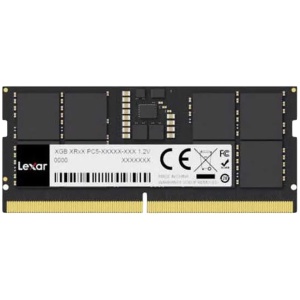 Lexar DDR5 16GB 262 PIN So-DIMM 5600Mbps, CL46, 1.1V- BLISTER Package LD5S16G56C46ST-BGS