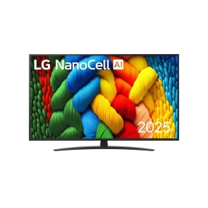 LG LG 55'' (139 cm) 4K HDR Smart Nano Cell UHD TV, 2025 (O) 55NANO81A3A