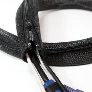 LogiLink fleksibilna zaštita za kablove sa rajfešlusom 1m x 30mm crna - Img 2