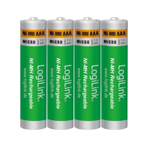 Logilink punjive baterije AAA 1.2V, NiMH, 4kom