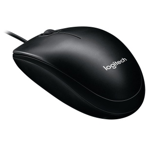 LOGITECH B100 Corded Mouse - BLACK - USB - B2B 910-003357 * - Img 3