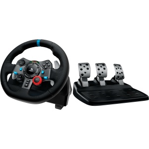 LOGITECH G29 Driving Force Racing Wheel for PlayStation5 and PlayStation4 - BLACK - USB - PLUGCG - WWi-9006 - WHEEL 991-000557 - Img 4