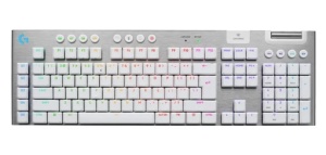 Logitech G915 X Low Profile Wireless Gaming Keyboard White - US - Img 2