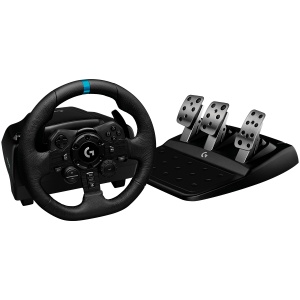 LOGITECH G923 Racing Wheel and Pedals - PC/PS - BLACK - USB 941-000149 * - Img 2