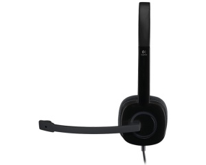 LOGITECH H151 Stereo Headset single jack slušalice sa mikrofonom crne * - Img 2