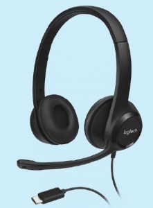 Logitech H390 ClearChat Comfort USB-C Headset Graphite, New - Img 1