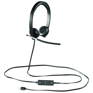 LOGITECH H650E CORDED HEADSET STEREO USB - EMEA 981-000519 * - Img 2