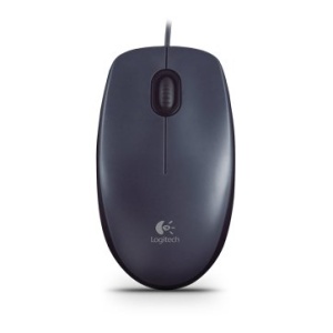 LOGITECH M90 Corded Mouse - GREY - USB - EWR2 910-001793 * - Img 1