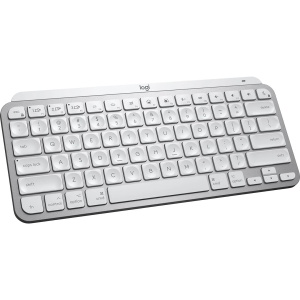Logitech MX Keys Mini Wireless Illuminated Keyboard - Pale grey - US * - Img 1