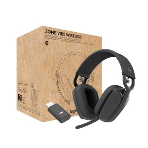 Logitech Zone Vibe Wireless MS Headset - Graphite - Img 2