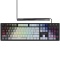 LORGAR Azar 514, Wired mechanical gaming keyboard, RGB backlight, 1680000 colour variations, 18 modes, keys number: 104, 50M clicks, linear dream switches, spring cable up to 3.4m, ABS plastic+metal, magnetic cover, 450*136*39mm, 1.17kg, white, EN layout  - Img 5