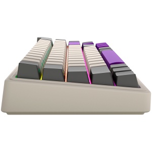 LORGAR KBP70MW, Wireless 65% Mechanical Gaming Keyboard Pro, Beige, EN layout LRG-KBP70MW-RT-US - Img 7