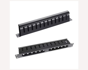 MAXPRO LINE Panel ranzirni 19 inča, kanalica, metalni, 1U