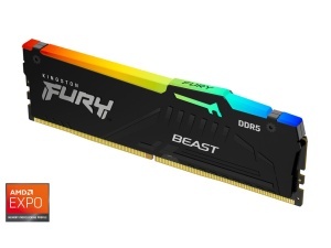 Memorija KINGSTON 16GB/DIMM/DDR5/5600MHz/CL36/FURY Beast RGB EXPO*
