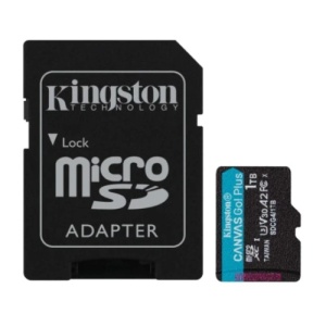 Micro SD Card 1TB Kingston+SD adapter SDCG4/1TB - 200/160 MB/s