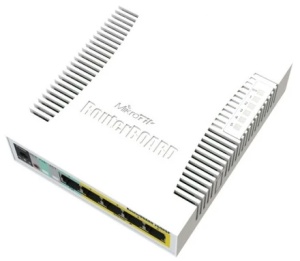 MikroTik CSS106-1G-4P-1S RB260GSP with SwitchOS and indor case - Img 2