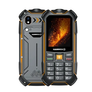 Mobilni telefon Hammer Boost 2 LTE Black IP68 & IP69K