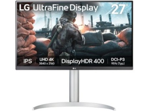 Monitor 27" LG 27UP650K-W IPS 3840x2160/60Hz/5ms/2xHDMI/DP/Pivot - Img 1