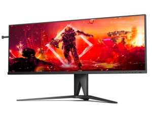 Monitor AOC AG405UXC 40"/IPS,21:9/3440x1440/144Hz/1ms MPRT/HDMIx2,DP,USB/Freesync/visina/VESA/crna - Img 4
