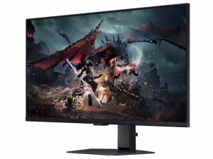 Monitor SAMSUNG LS32DG500EUXEN 32"/IPS/2560x1440/180Hz/1ms GtG/HDMI,DP/Pivot/Freesync/VESA/Crna - Img 2