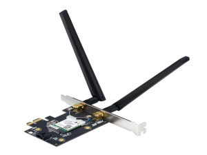 Mrežna kartica ASUS PCE-BE6500 WiFi 7/PCI-E /6GHz band, 4096-QAM/BT5.4, WPA3/2 antene - Img 3
