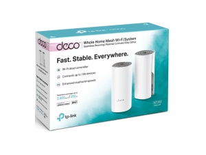 Mrežni mesh sistem TP-LINK DECO E4(2-PACK) Wi-Fi/AC1200/867Mbps/300Mbps/2x LAN/2 antene* - Img 3