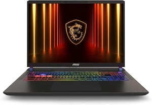 MSI Vector 16 HX AI A2XWIG (Cosmos Gray, Metal Top) 24-Core Ultra 9 275HX 2.7-5.5GHz/40MB 64GB 1TB SSD-M.2-NVMe 16” QHD+ (2560x1600) IPS 240Hz 100% DCI-P3 FHD-IR-HDR-R-Shutter RTX-5080/16G 2.5-GLan WiFi6 BT5.3 TB5 4-Zone-RGB-Backlite 9S7-15M352-634