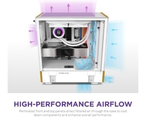 NZXT Starfield H5 Flow Gaming kućište belo (CC-H51FW-SF-FS)