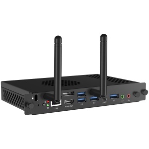 OPS Slot PC-Module with UW5K supported, Low Noise, Intel Core i5-12450H /Intel UHD Graphics /8GB DDR4 Memory, M2 256GB SSD, WiFi6, 1GB LAN, Bluetooth 5.2, 4xUSB3.2, 2xUSB2.0, USB Type-C, DP & HDMI-out, HD Audio, TPM2.0,Microsoft Windows 11 IOT OPC51204BC- - Img 2
