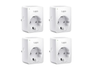 Pametna uticnica TP-LINK Tapo P110(4-pack) Wi-Fi/2,4Ghz/Max Load 16A/bela - Img 2