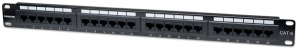 Patch panel Manhattan 520959 19"/1U Cat6/24 port - Img 1