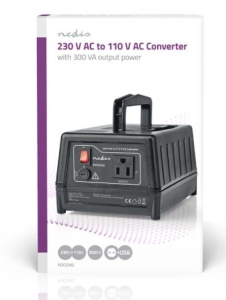 POCO102 Konvertor snage, 230V AC 50Hz, 270W, Euro, Black Omogucava upotrebu opreme iz SAD u Evropi - Img 9