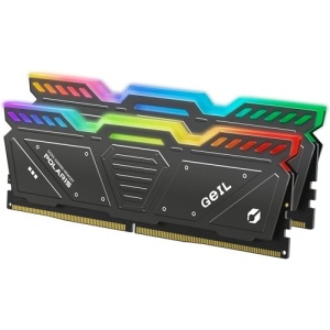 RAM DDR5 GEIL 32GB (2x16GB kit) 6400Mhz Polaris RGB Grey GOSG532GB6400C38BDC