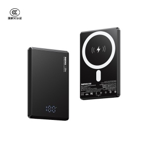 REMAX RPP-107 20W Metal Wireless Charging Power Bank with Digital Display