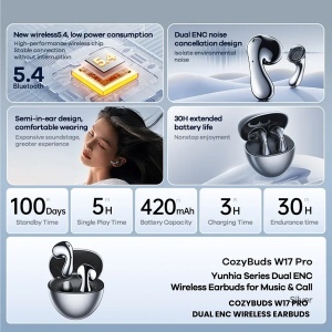 REMAX Yunhia Series Dual ENC Wireless Earbuds - Img 3
