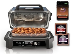 Roštilj NINJA OG901EU Woodfire PRO Connect XL/1700W/plava-crna - Img 5