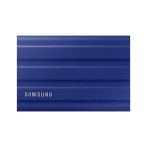 Samsung Portable SSD 2TB, T7 SHIELD, USB 3.2 Gen.2 (10Gbps), Rugged, [Sequential Read/Write : Up to 1,050MB/sec /Up to 1,000 MB/sec], Blue MU-PE2T0R/EU *