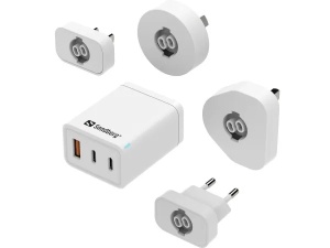 Sandberg 3in1 TravelCharger USB-C/A 65W 441-59 - Img 6